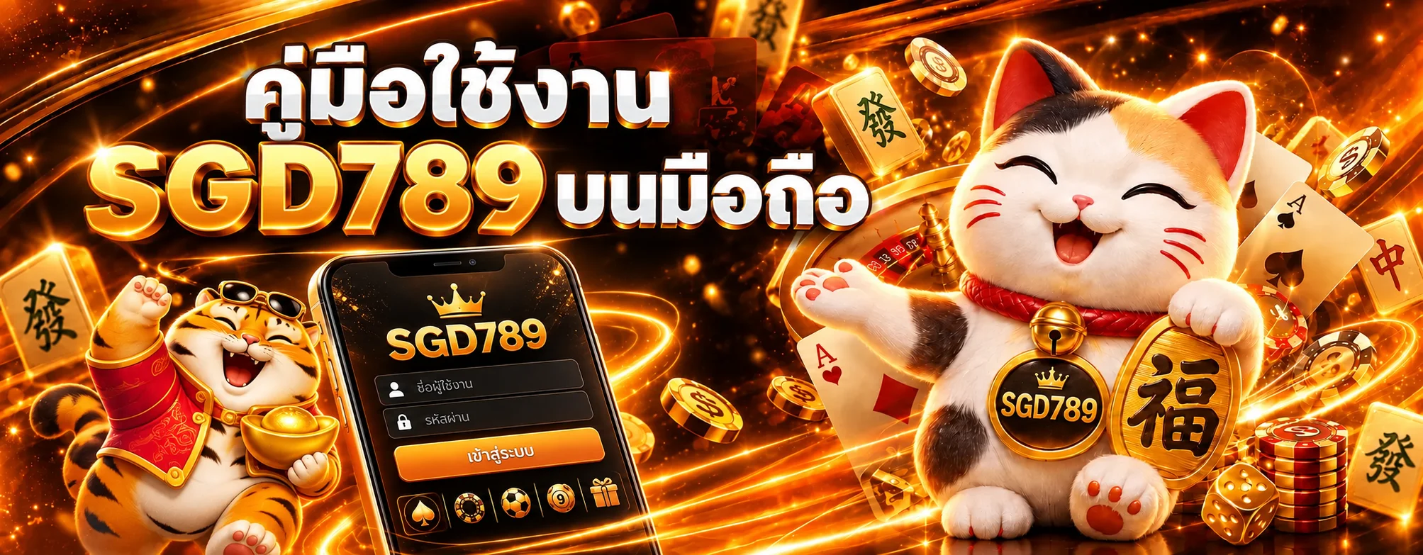 SGD789 คู่มือใช้งานบนมือถือ ฉบับครบทุกขั้นตอน